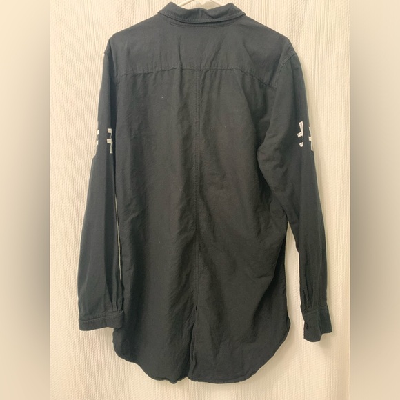 BEEN TRILL Shirt Mens L Black Brushed Cotton Button Up #BEENTRILL# - Picture 2 of 15